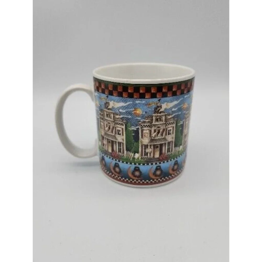 Debbie Mumm Haunted House Sakura by Oneida Coffee Mug 2001